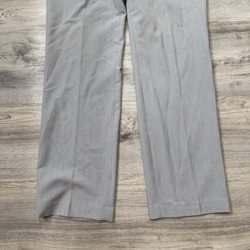 Zac & Rachel Women's Gray Straight Leg Dress Pants Size 6 - Picture 3 of 12